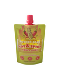 Pucker Face Hot & Spicy Pickle Juice 4 OZ 10 CT CADDIE BOX