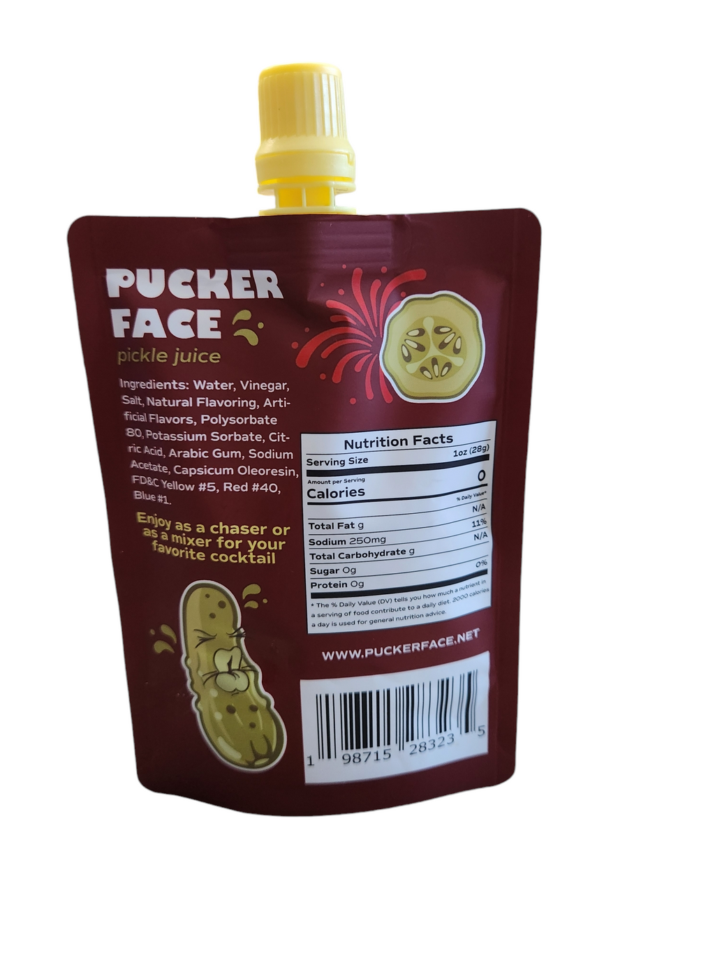 Pucker Face Counter Top Pouch Display
